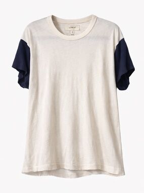 THE GREAT. | Scoop Neck Short Sleeve Tee - Size 2‎